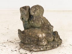 Concrete Duck and Ducklings Garden Ornament, French 20th Century