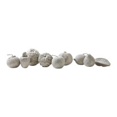 Concrete Fruits 
Set
, Contemporary Sculptures in Concrete
