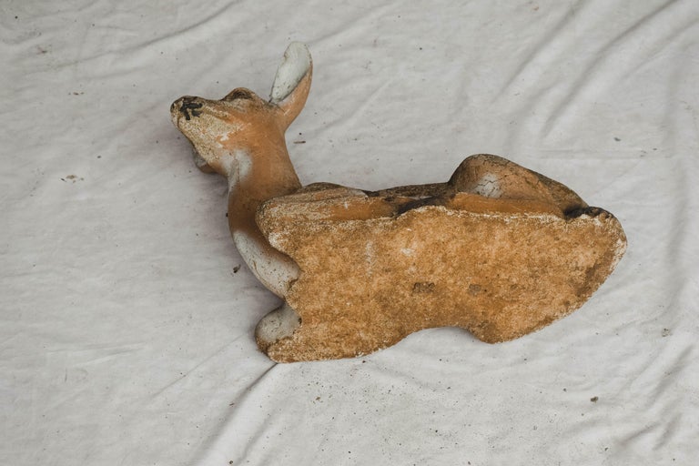 Concrete Garden Deer at 1stDibs