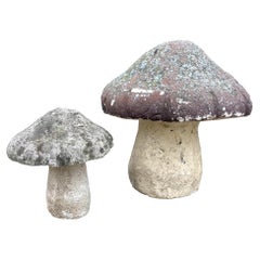 Concrete Garden Mushrooms, 1970s France