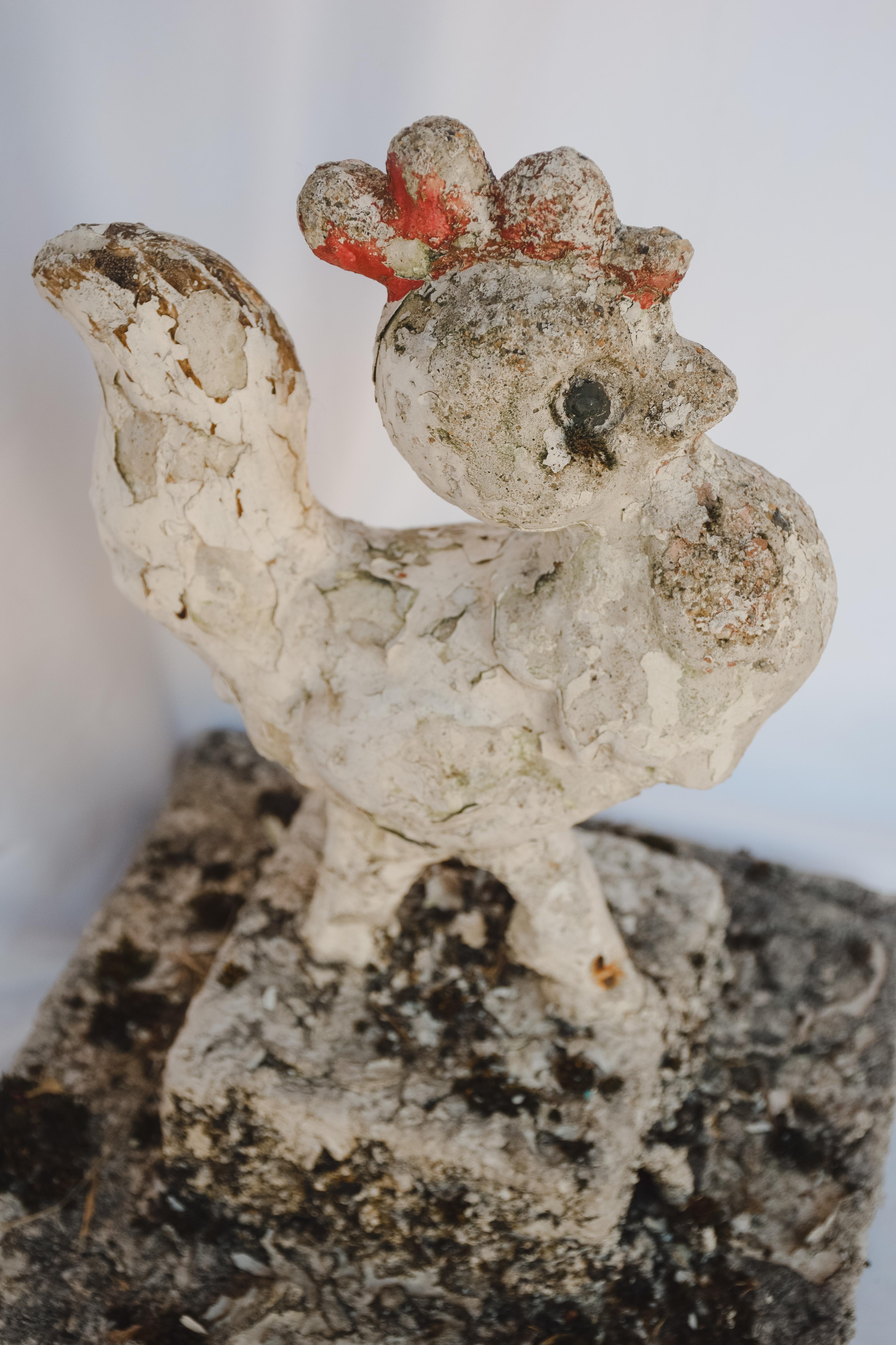 Concrete Garden Rooster For Sale 5