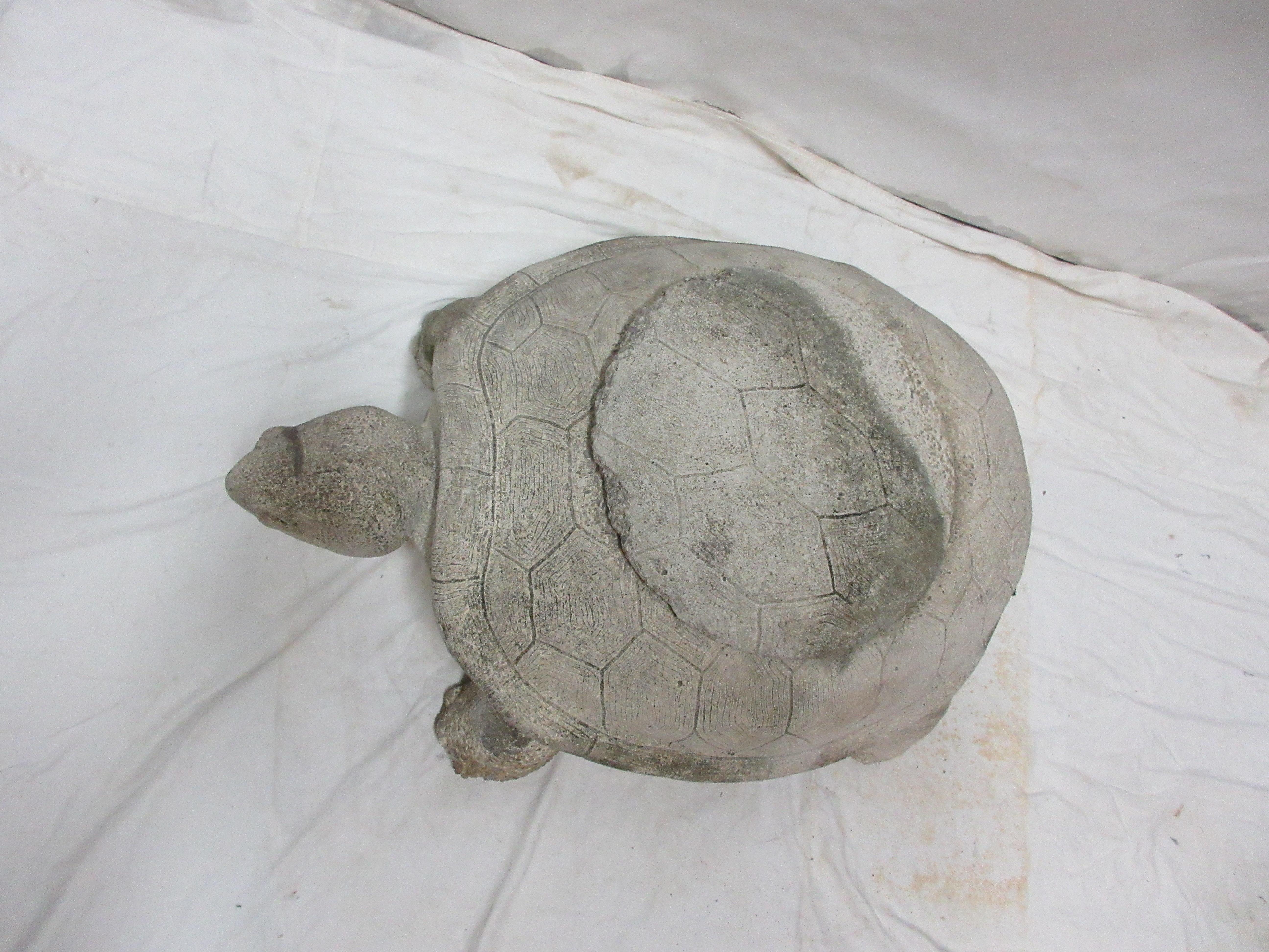 Swedish Concrete Garden Turtle