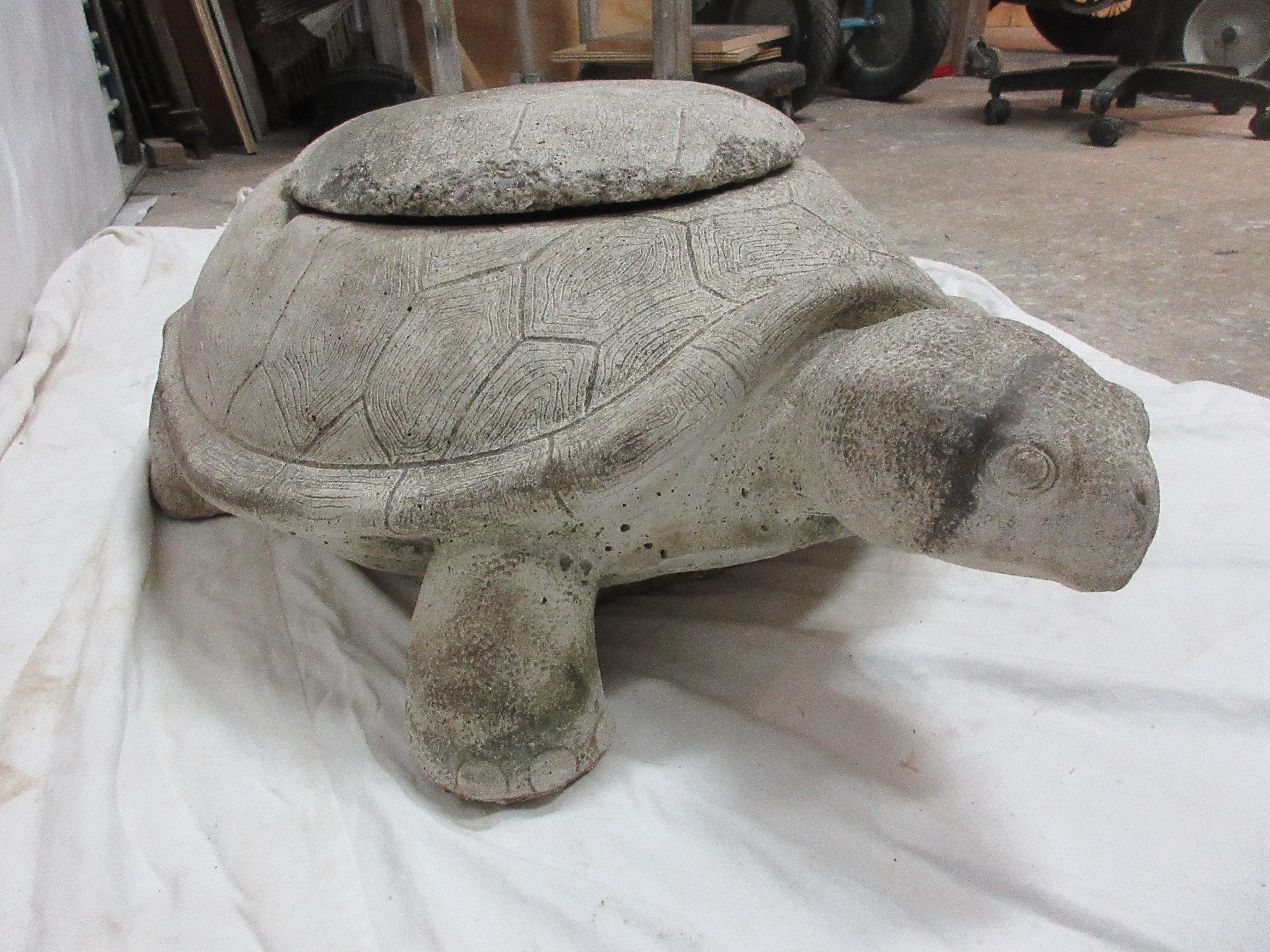 Concrete Garden Turtle 1