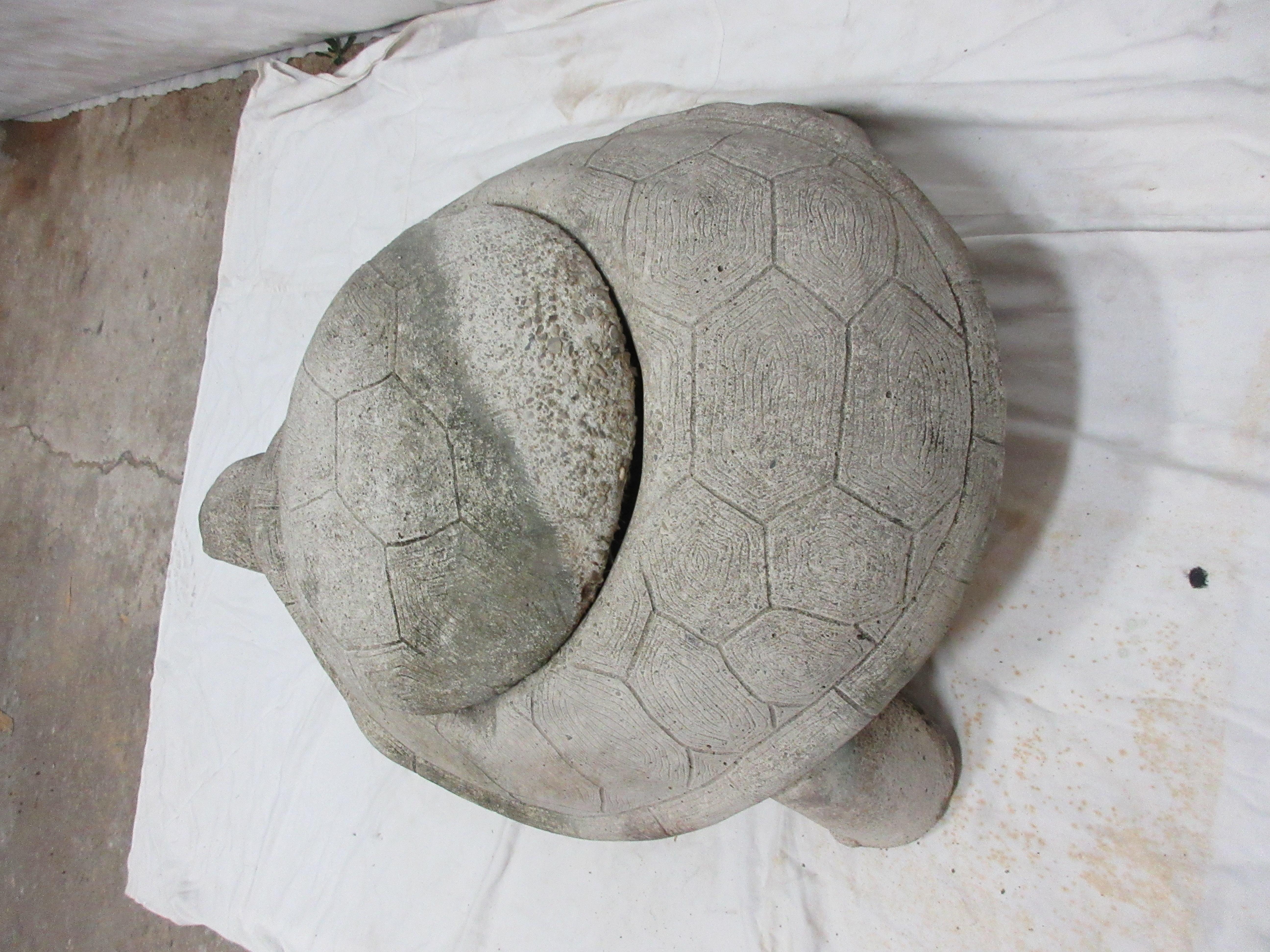 Concrete Garden Turtle 2