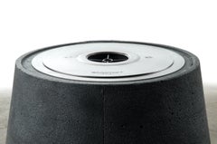 Concrete/Lava Rock Indoor/Outdoor Heater by Obiect, Mexican Design