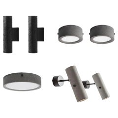 Concrete Lighting by Bentu Design: W01 + Huan + LV