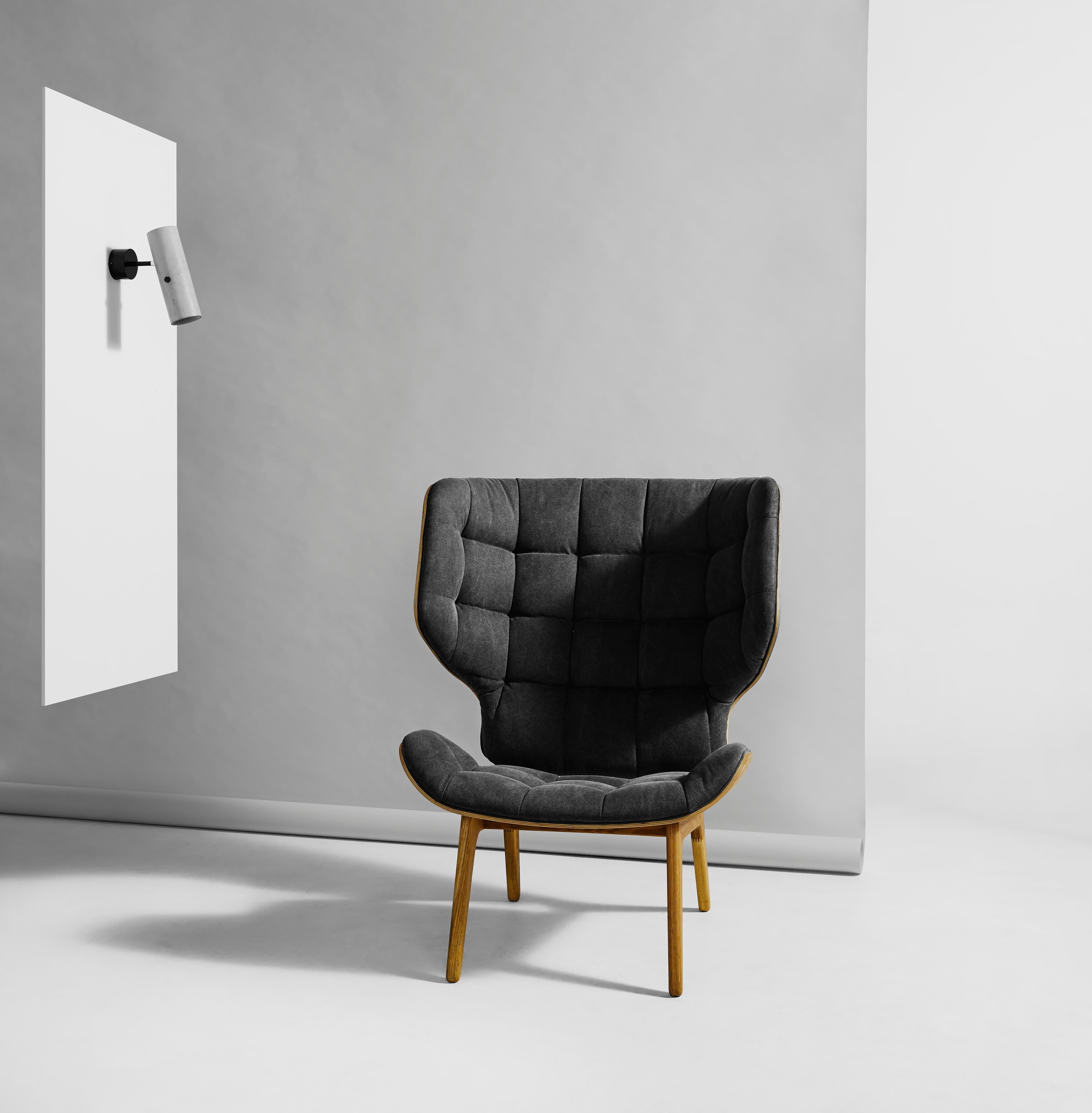 Concrete Lighting 'LV' Wandleuchte - Nur 4 Rückwandplatten (110er Größe) (Beton) im Angebot