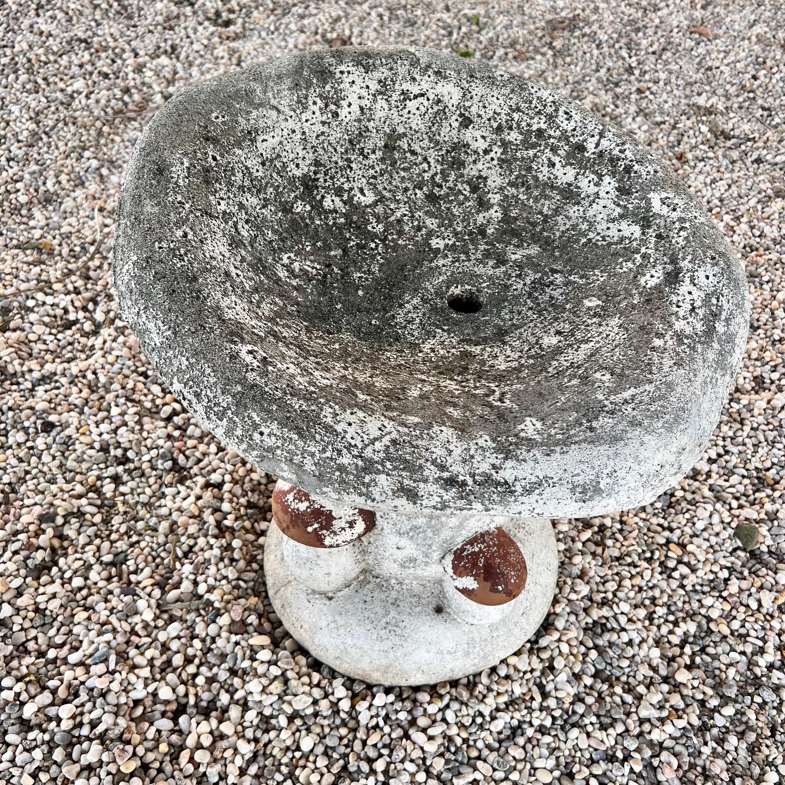 Concrete Mushroom Stools, 1950s France For Sale 5