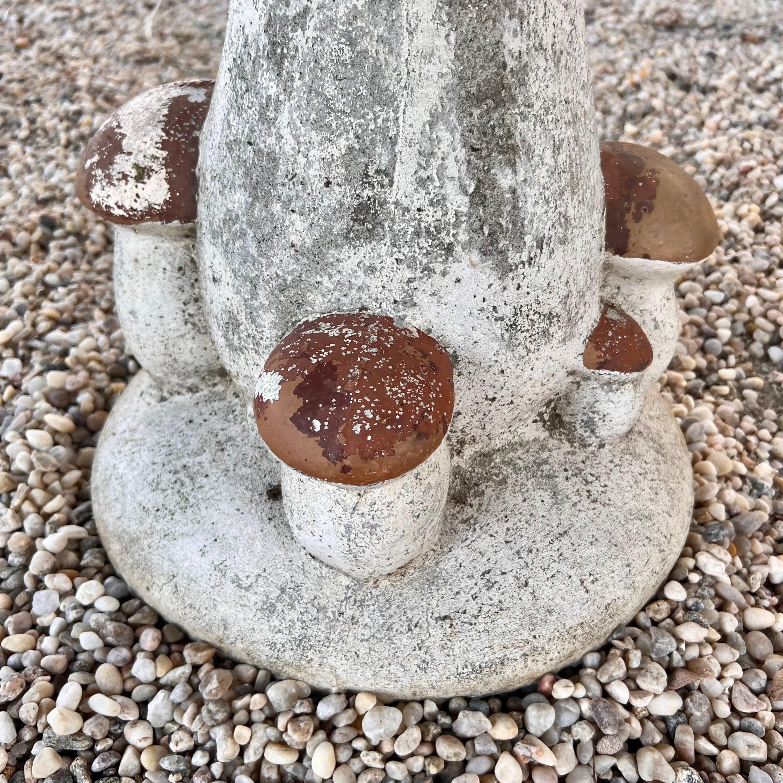Concrete Mushroom Stools, 1950s France For Sale 7