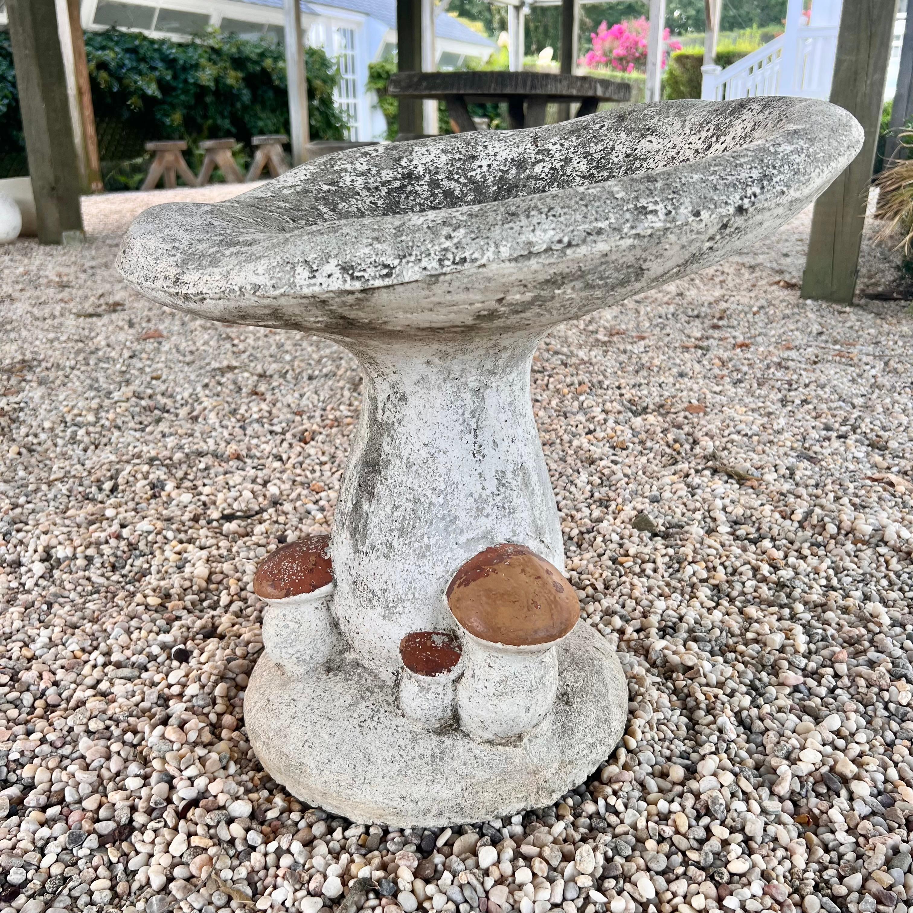 Concrete Mushroom Stools, 1950s France For Sale 12