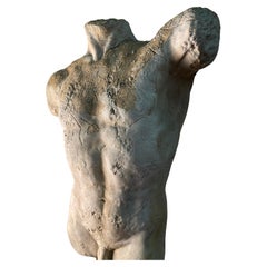 Concrete Naked Sculpture