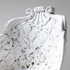 Concrete outdoor chairs, 1960, set of 4