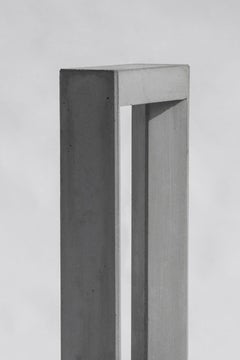 Iluminación exterior de hormigón "Frame" de Bentu Design