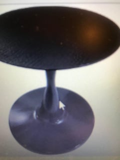 Concrete Pedestal Side Table Tondo, Francisco Passaniti