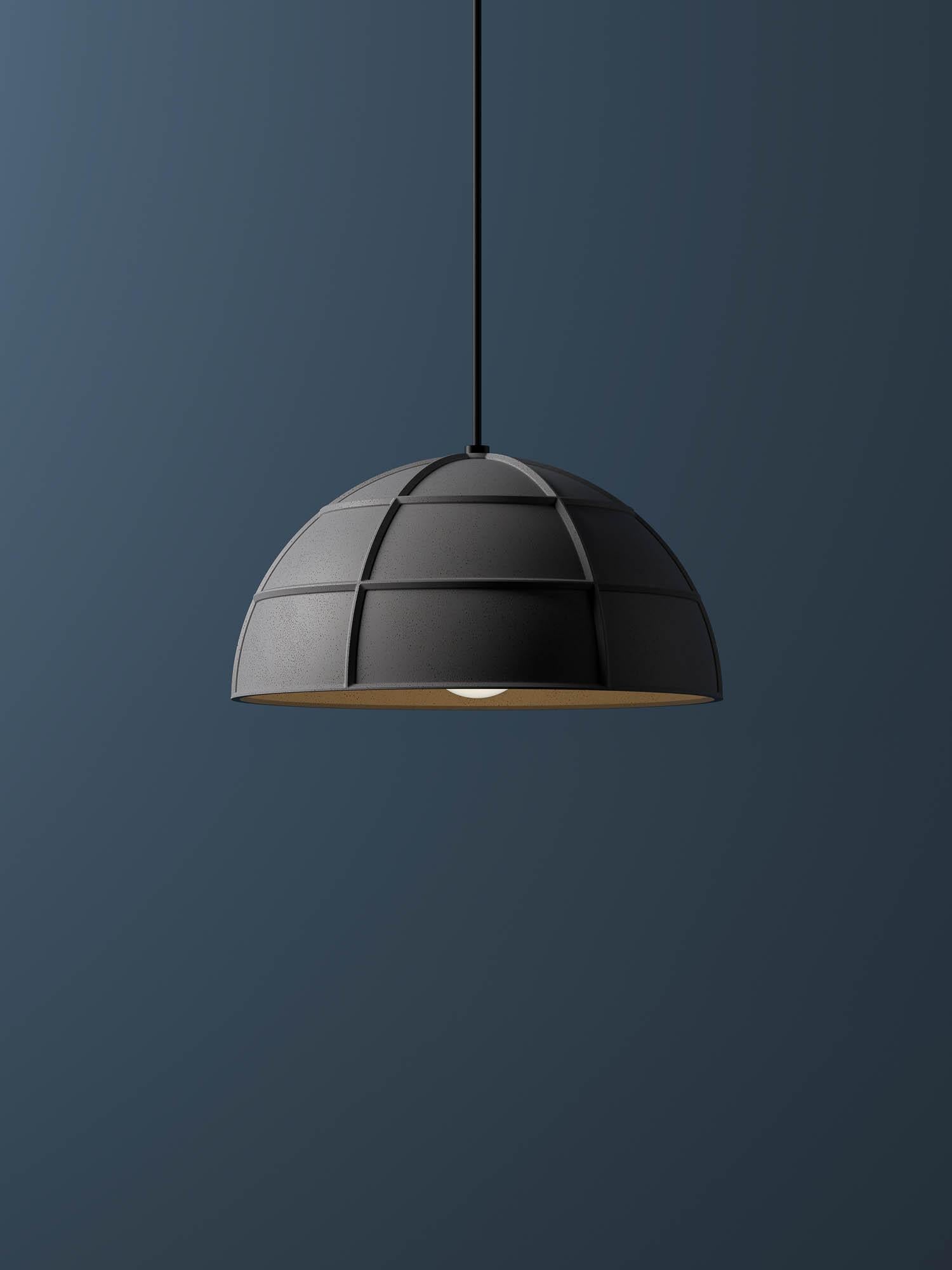 Concrete Pendant Lamp 'Leng' by Bentu Design 4