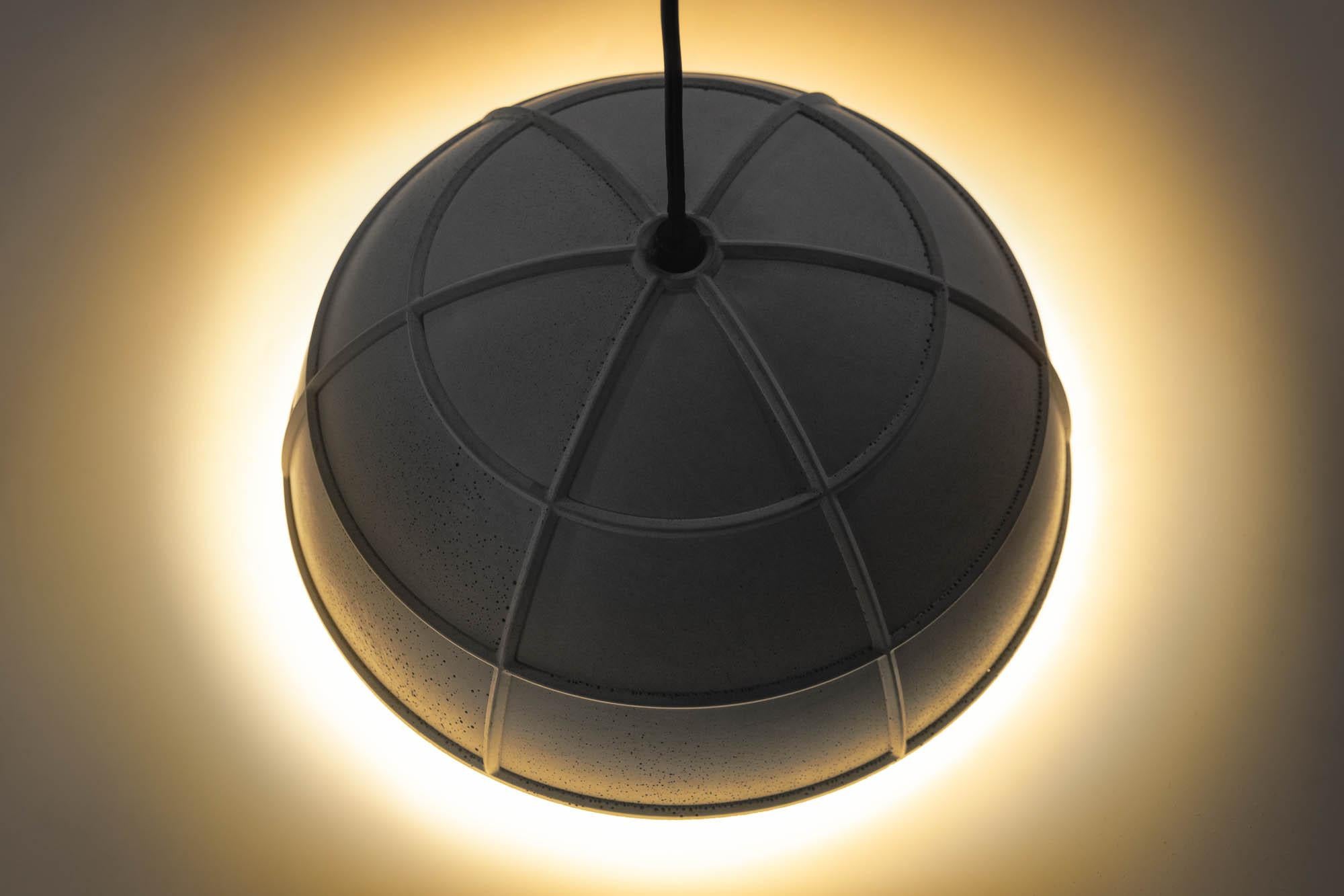 Concrete Pendant Lamp 'Leng' by Bentu Design 3