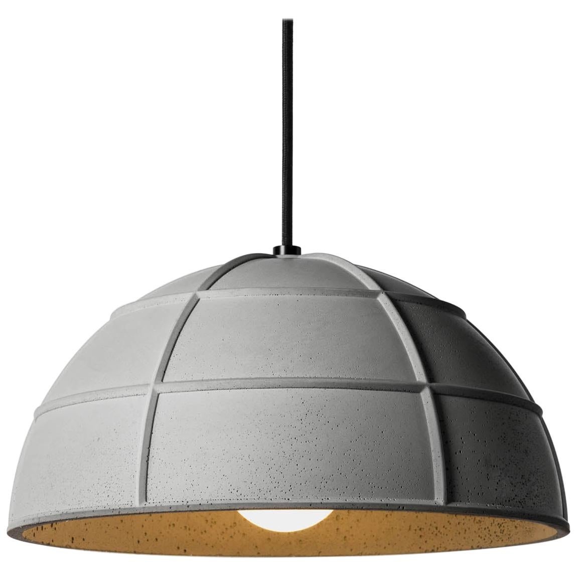 Concrete Pendant Lamp 'Leng' by Bentu Design