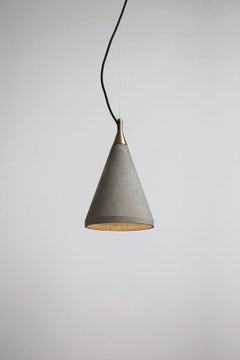 Concrete Pendant Lamp 'Ren 1' by Bentu Design
