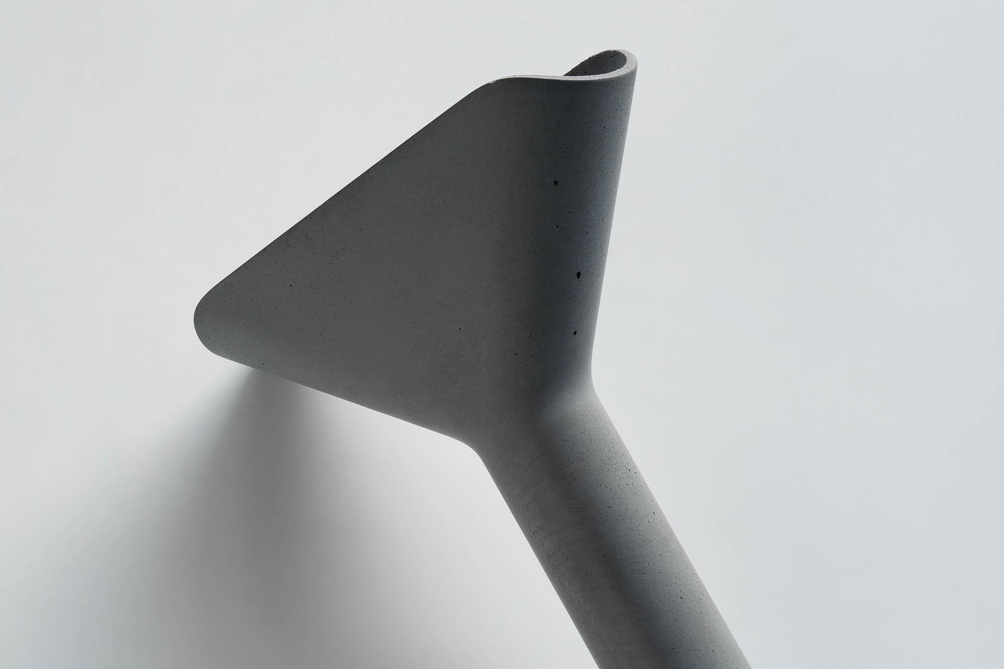 Concrete Pendant Lamp 'Ru' by Bentu Design For Sale 1