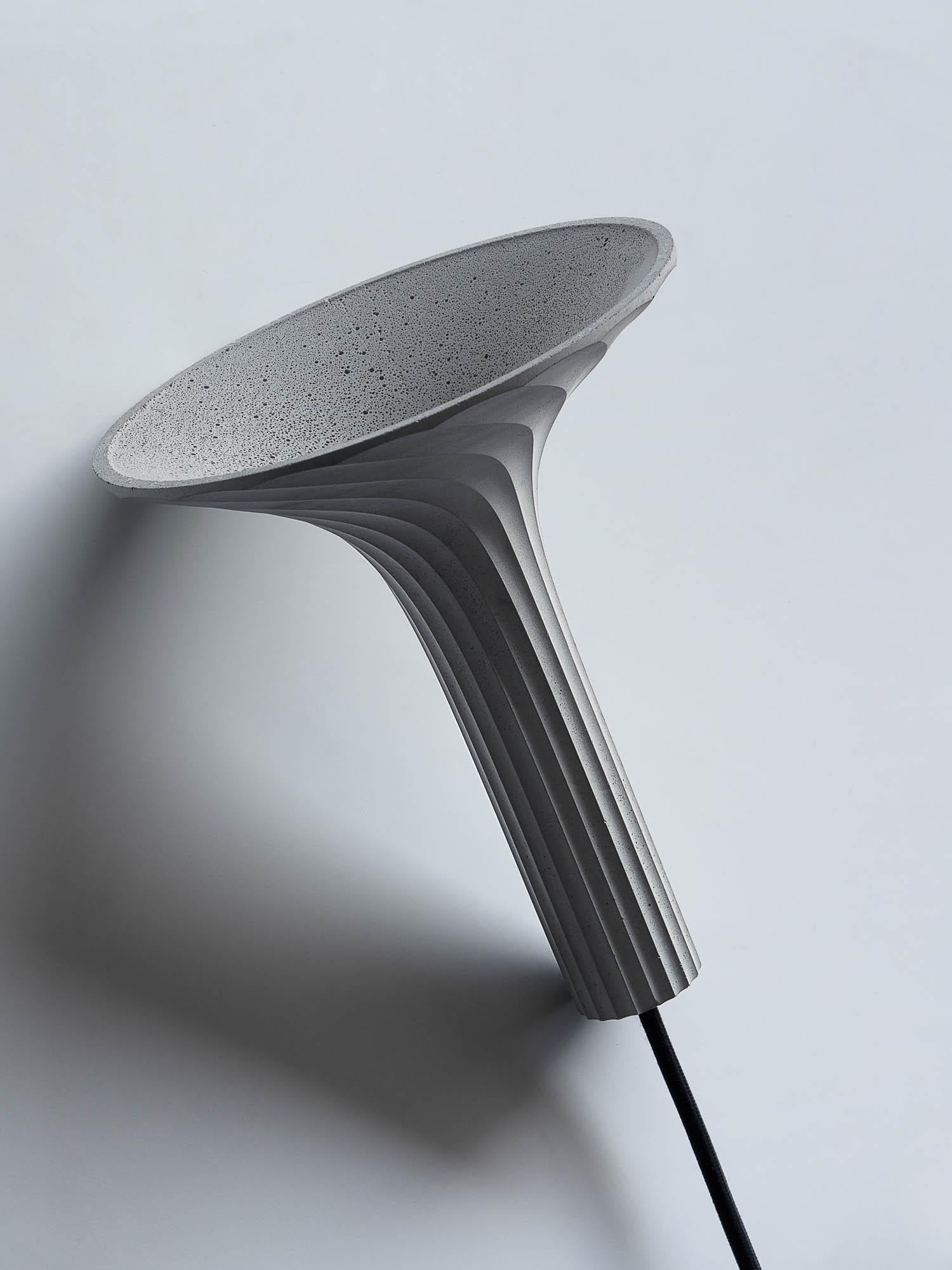 Concrete Pendant Lamp 'Xuan' by Bentu Design For Sale 2