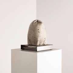 Concrete sculpture "Hyper H2O Optimus" by Oriol Texidor signed and numbered