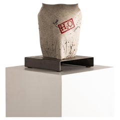 Escultura de hormigón "Hyper H2O Optimus" de Oriol Texidor firmada y numerada