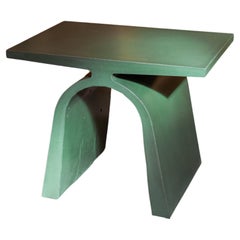 Concrete Side Table "A" Abecedario Collection Studio Irvine for Forma&Cemento