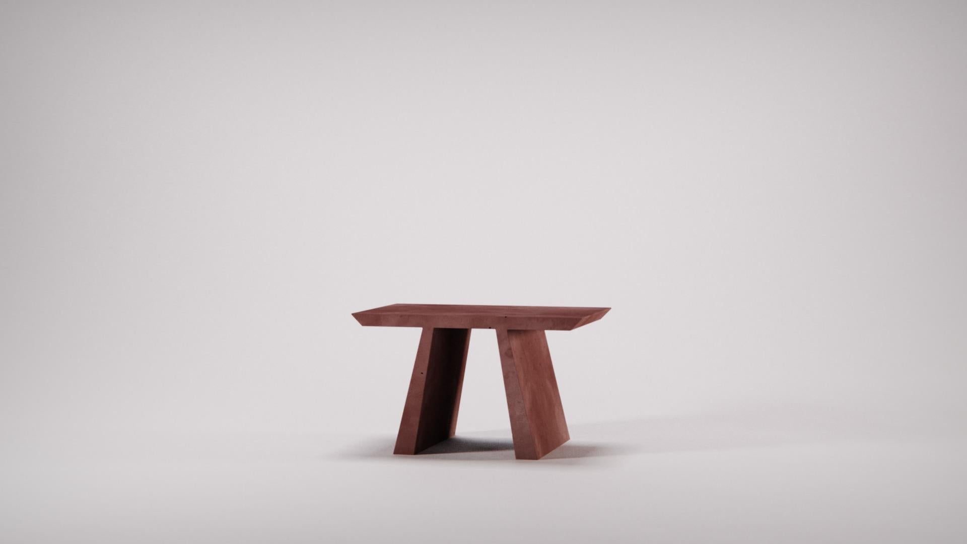 Table d'appoint en béton « C » de la collection Abecedario de Studio Irvine pour Forma&Cemento en vente 4