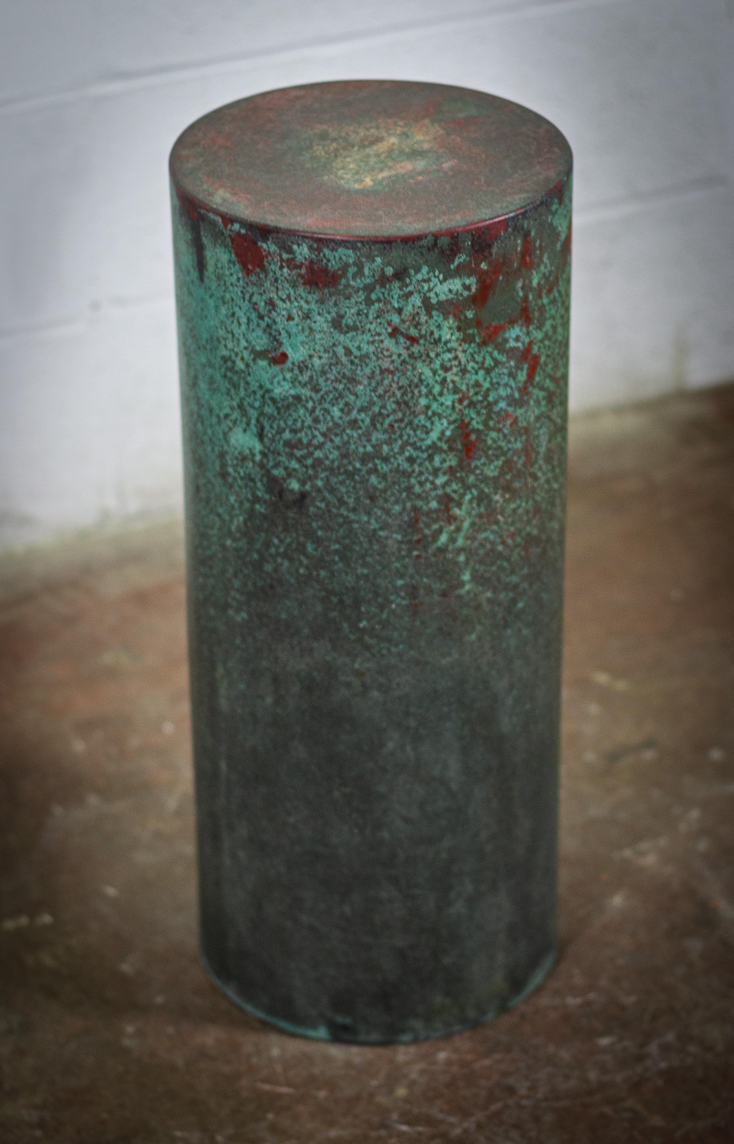 American Concrete Side Table — Line Zero  Number 30 — by Dylan Myers For Sale