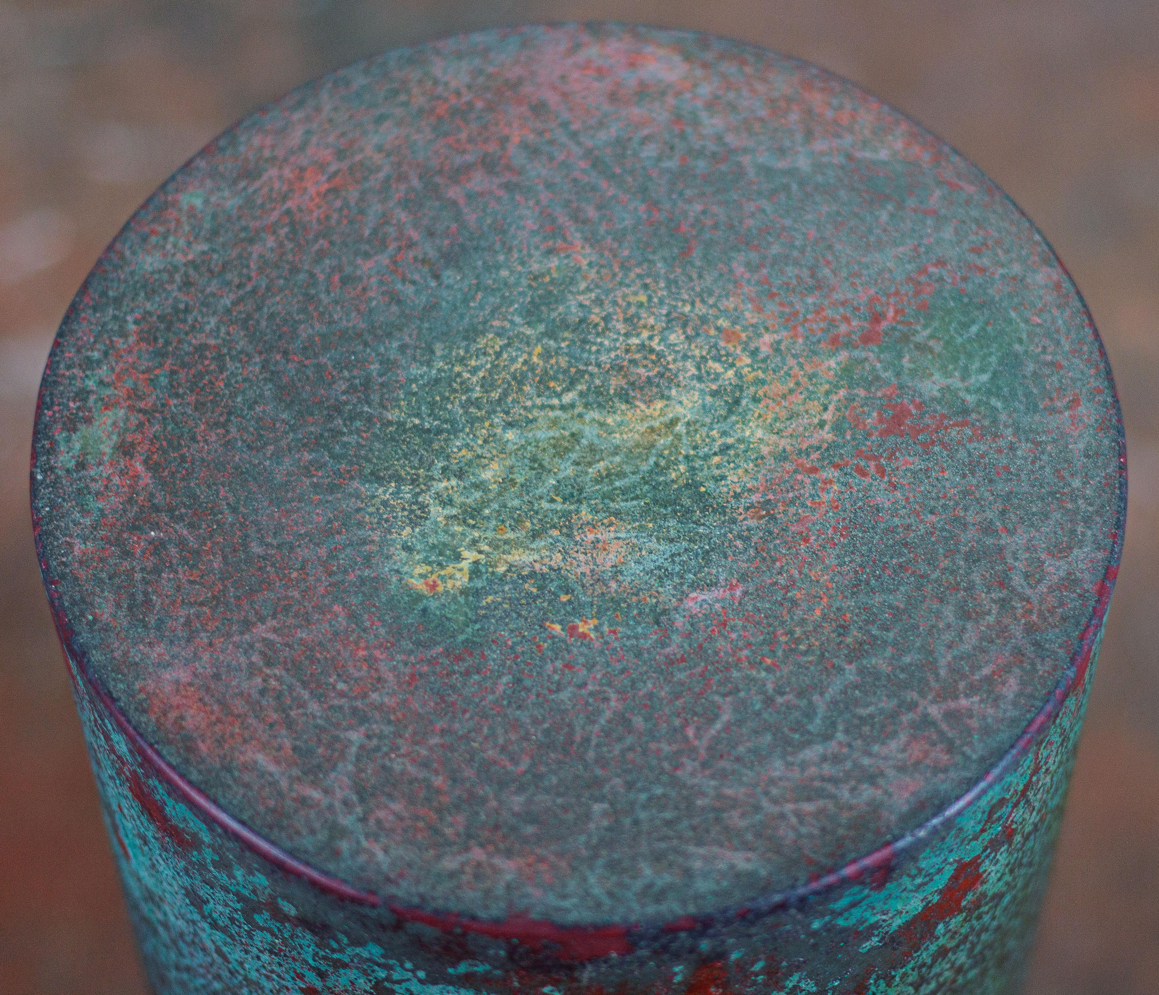 Contemporary Concrete Side Table — Line Zero  Number 30 — by Dylan Myers For Sale