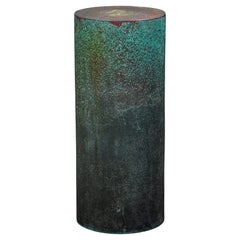 Concrete Side Table — Line Zero  Number 30 — by Dylan Myers