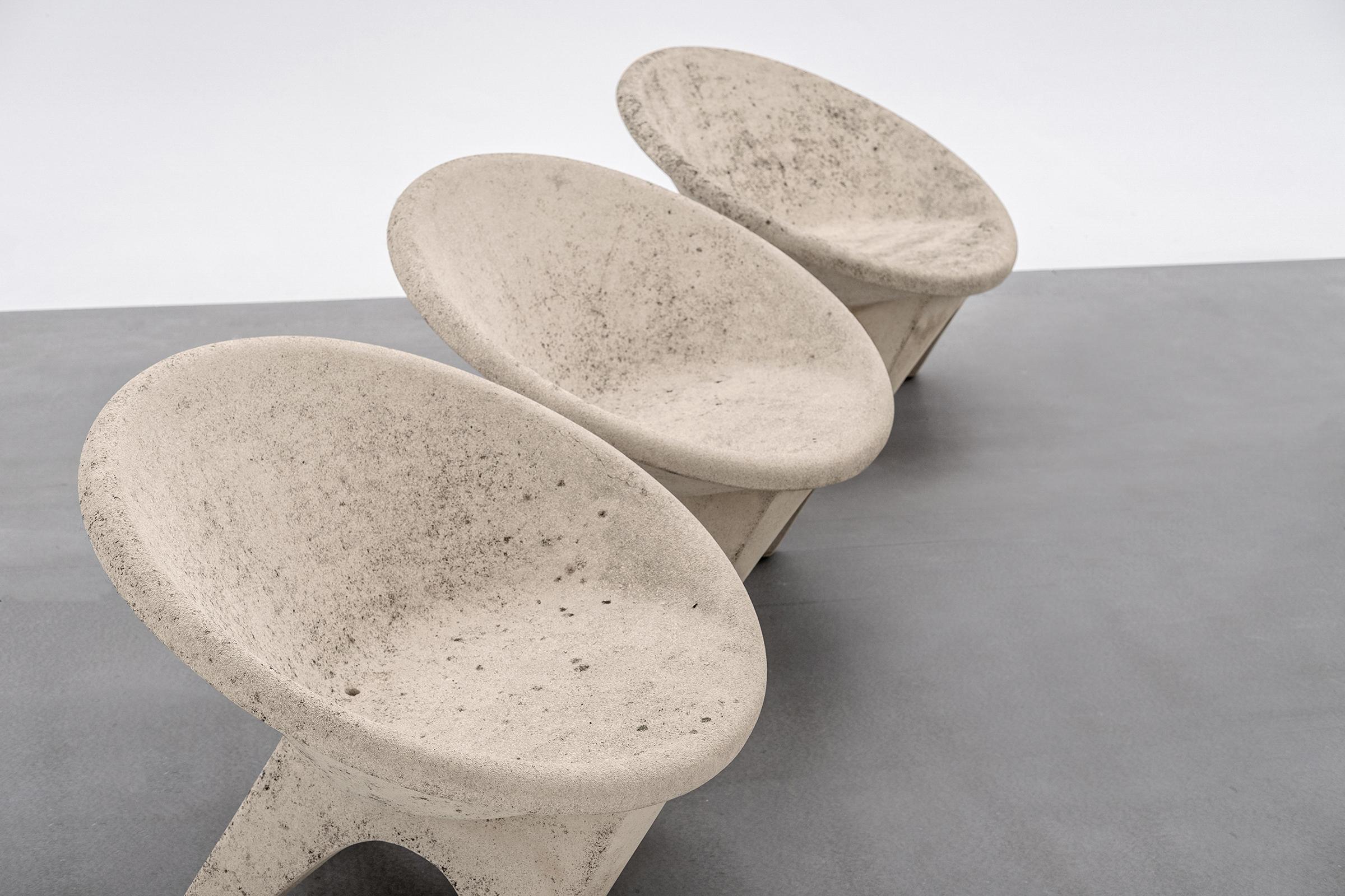 concrete outdoor chairs