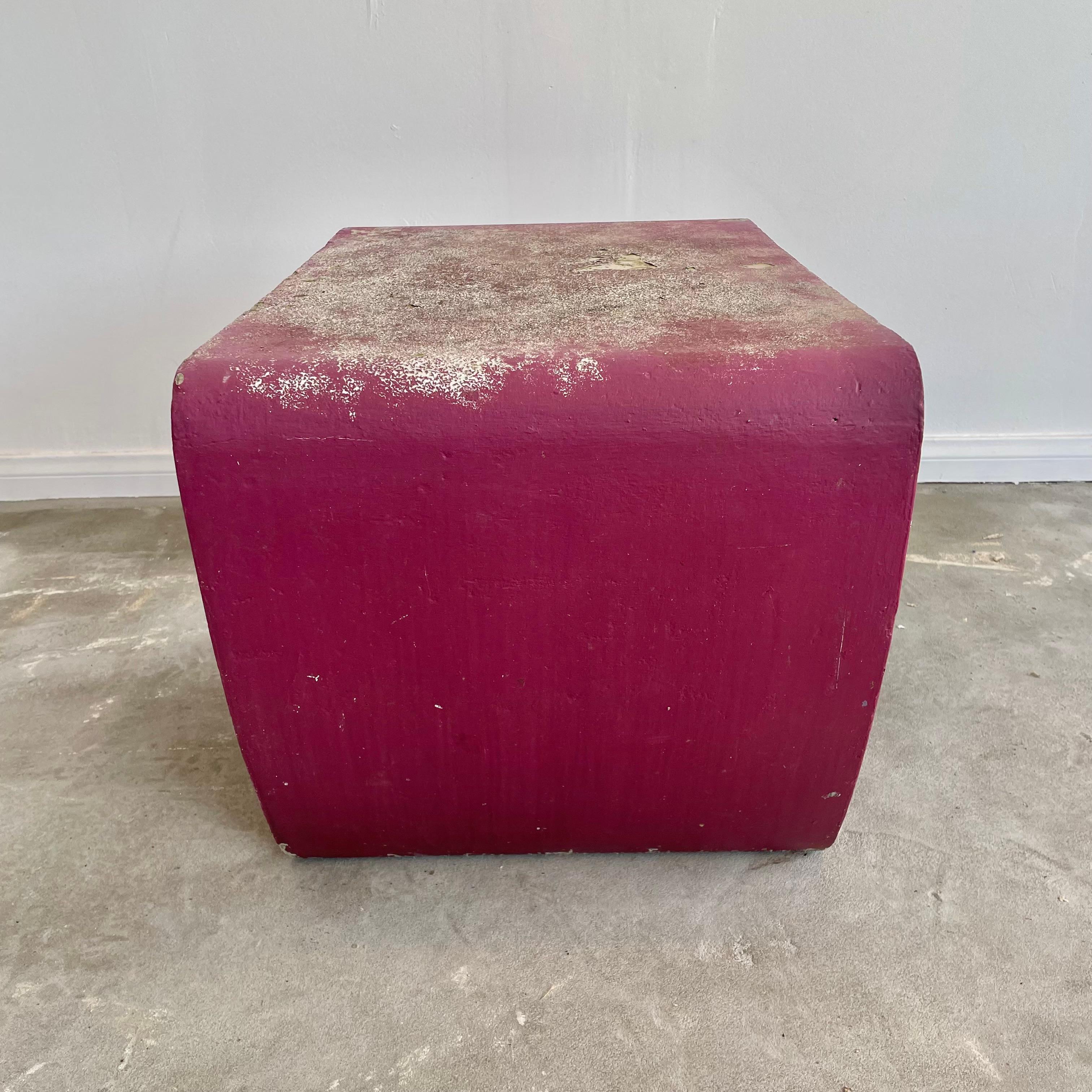 Concrete Stool by Ludwig Walser for Eternit, 1959, Switzerland For Sale 5
