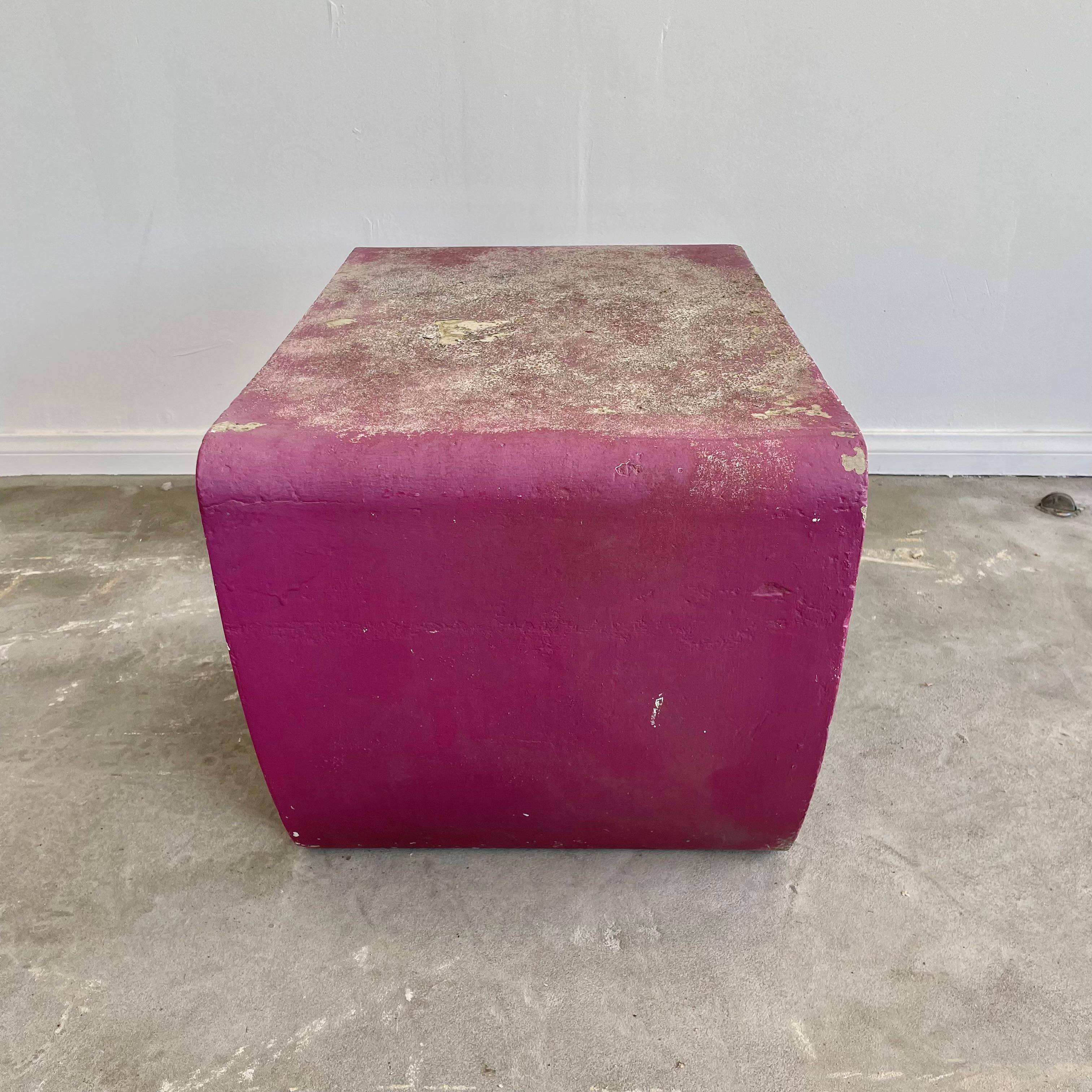 Swiss Concrete Stool by Ludwig Walser for Eternit, 1959, Switzerland For Sale