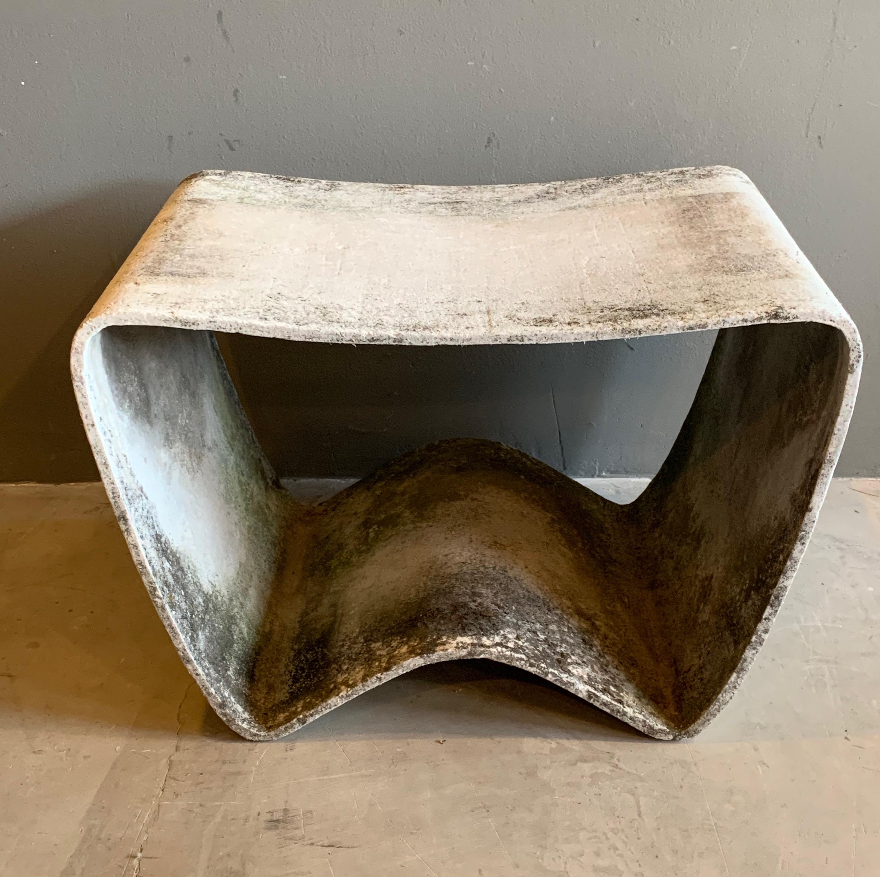 Concrete Stool by Ludwig Walser for Eternit In Excellent Condition In Los Angeles, CA