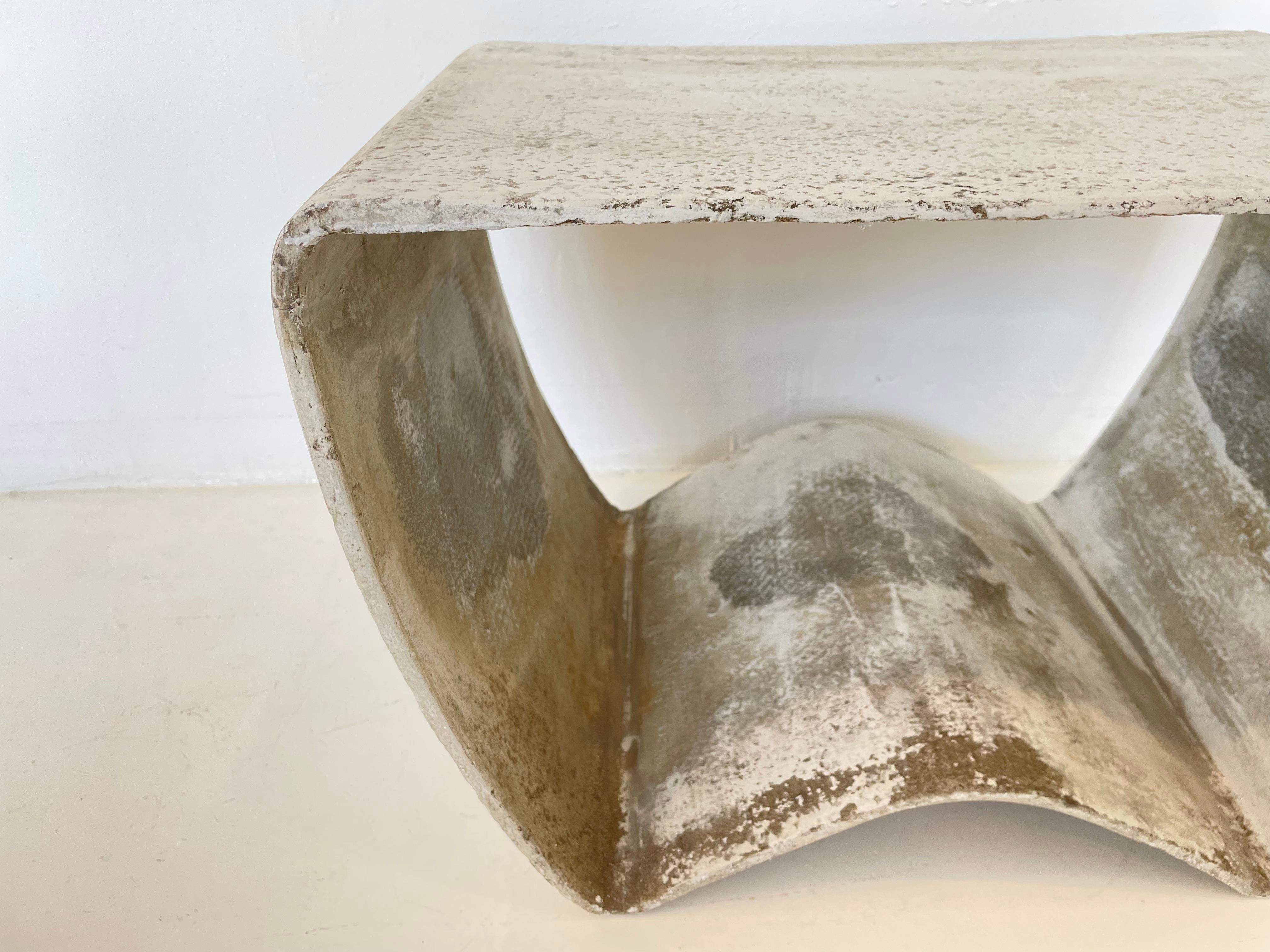 Ludwig Walser for Eternit Concrete Stool For Sale 2