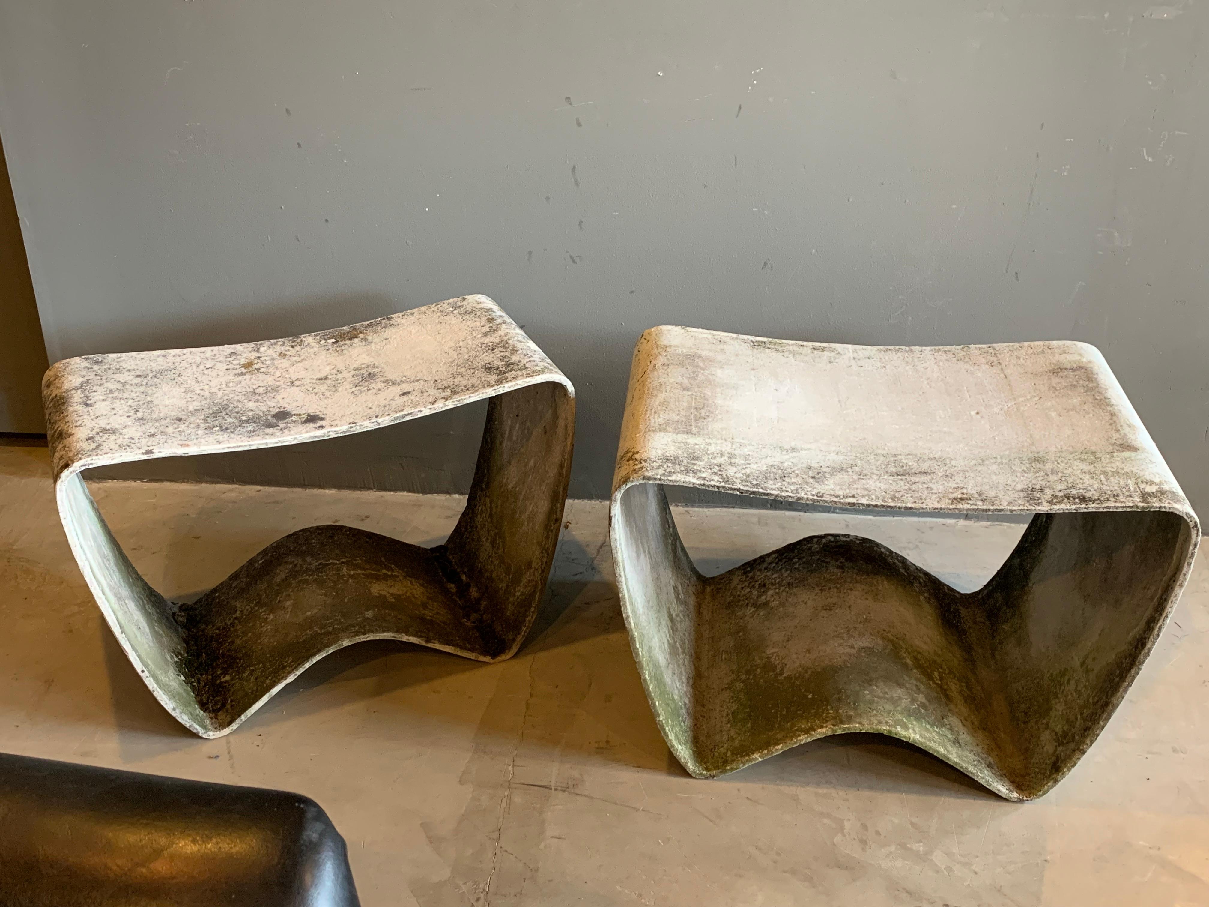 Concrete Stool by Ludwig Walser for Eternit 3