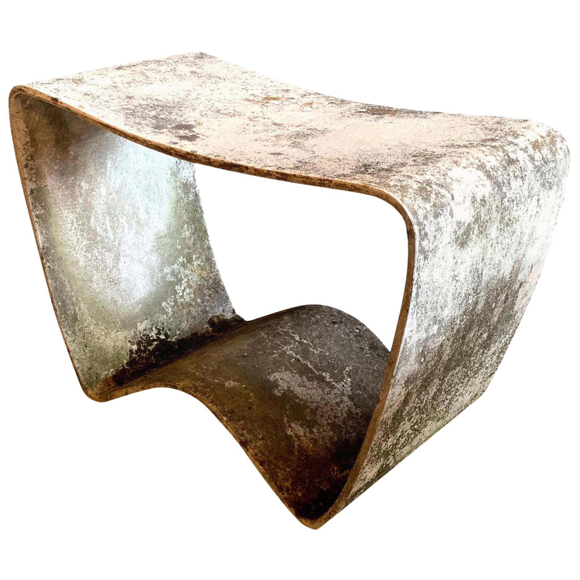 Concrete Stool by Ludwig Walser for Eternit