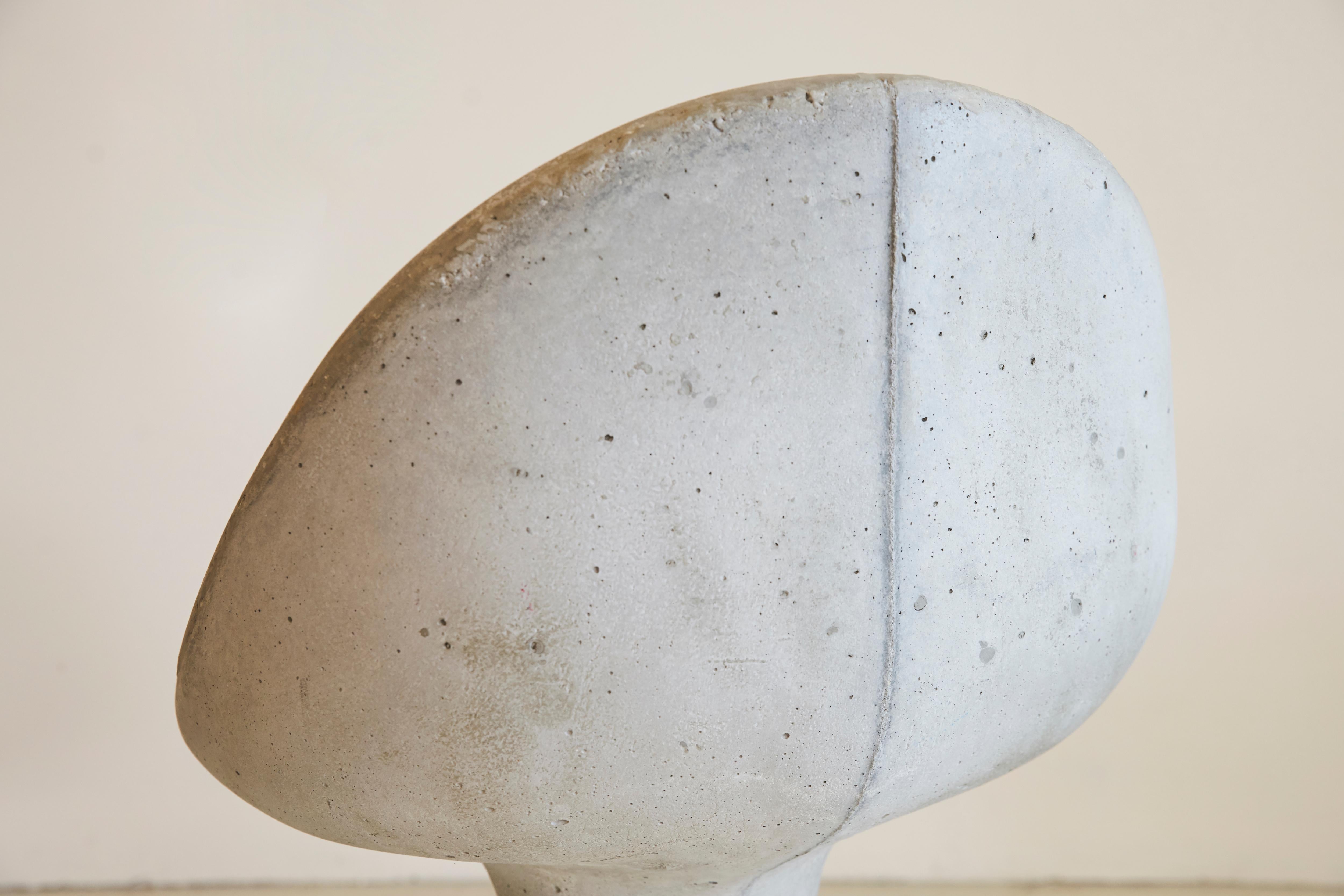 Mid-20th Century Concrete Tulip Chairs in Style of Willy Guhl