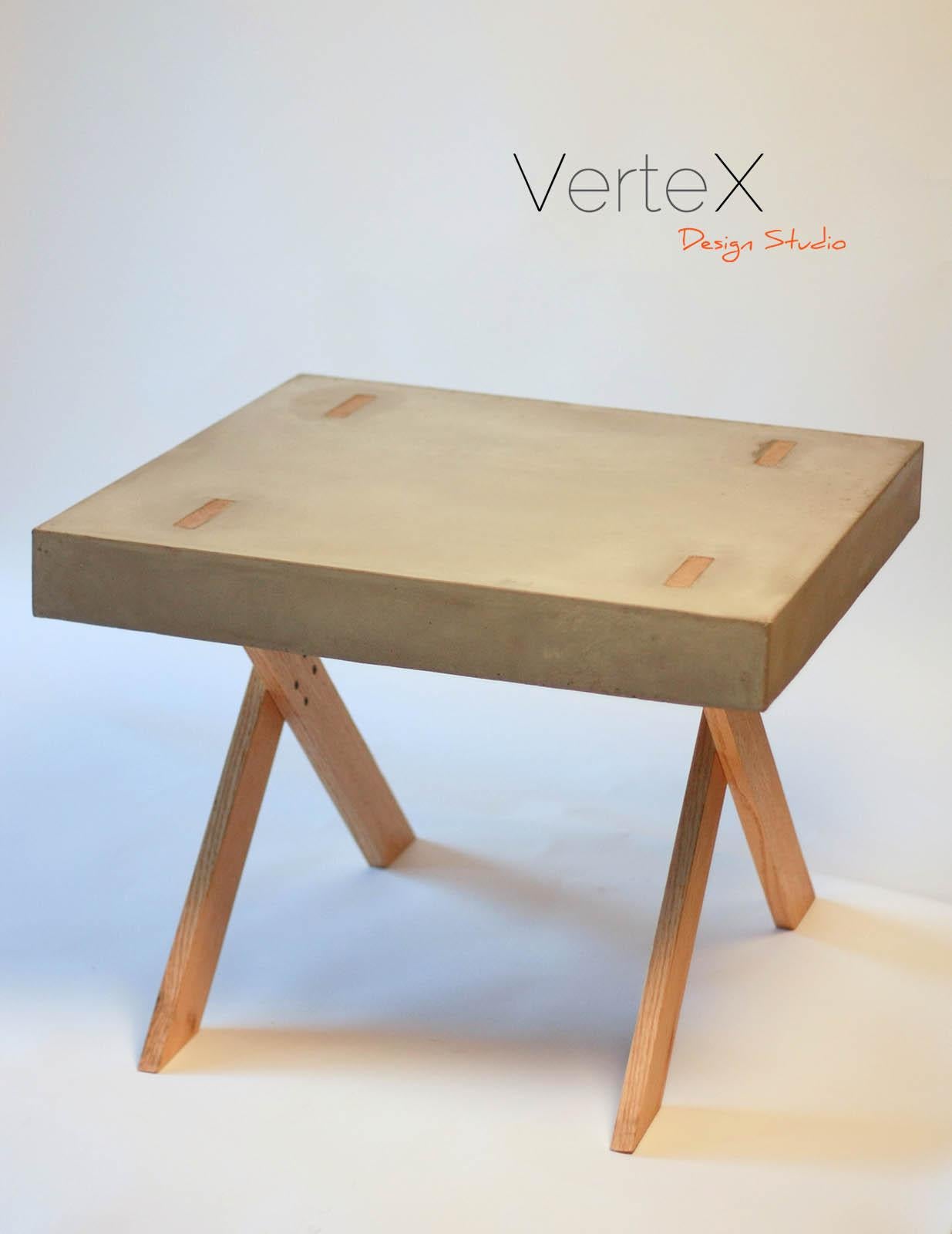 Concrete XX Table For Sale 2