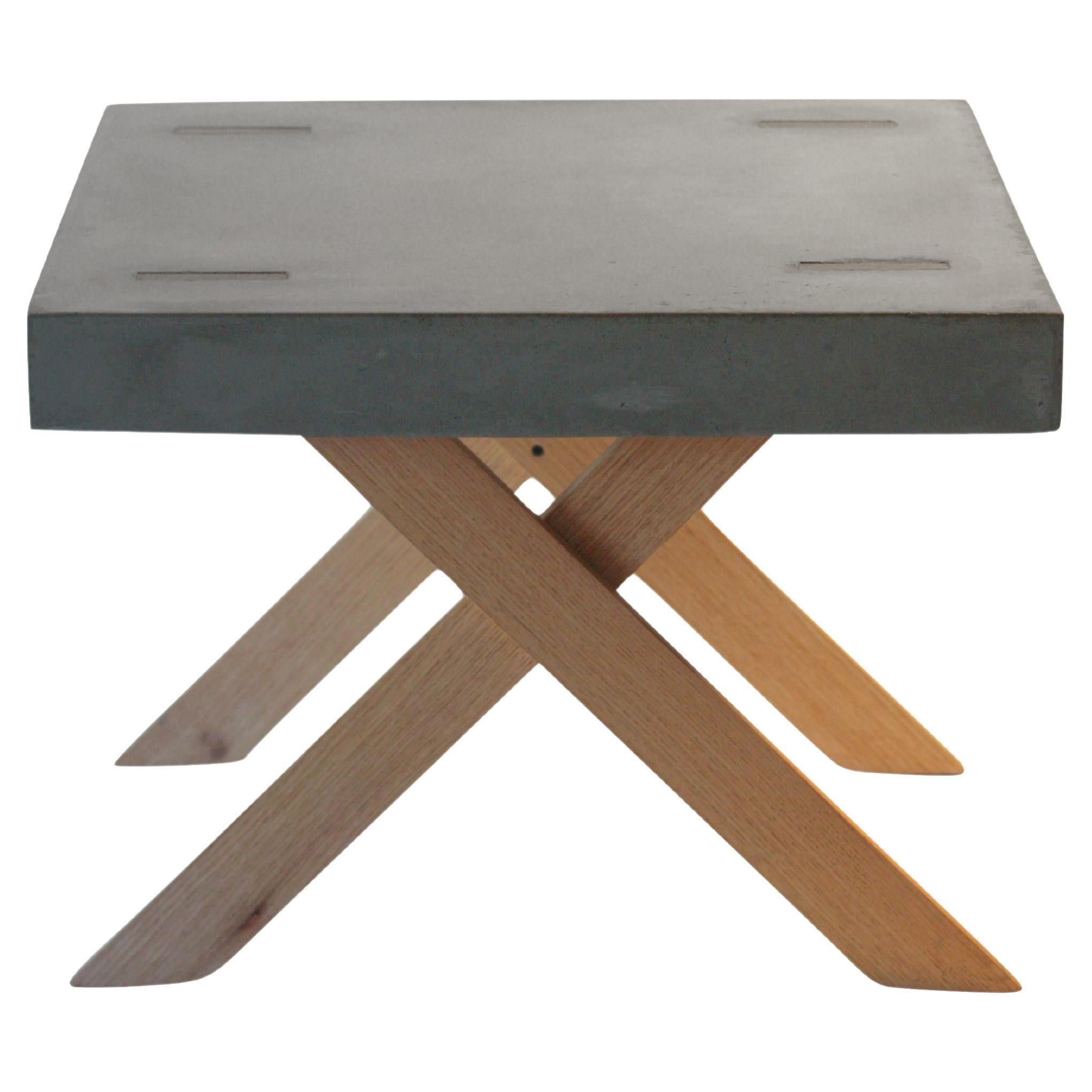 Concrete XX Table For Sale