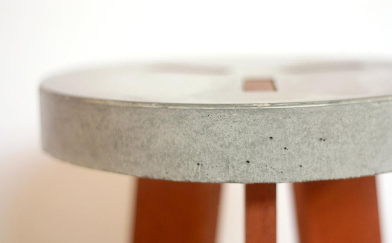 Modern Concrete Y Stool For Sale