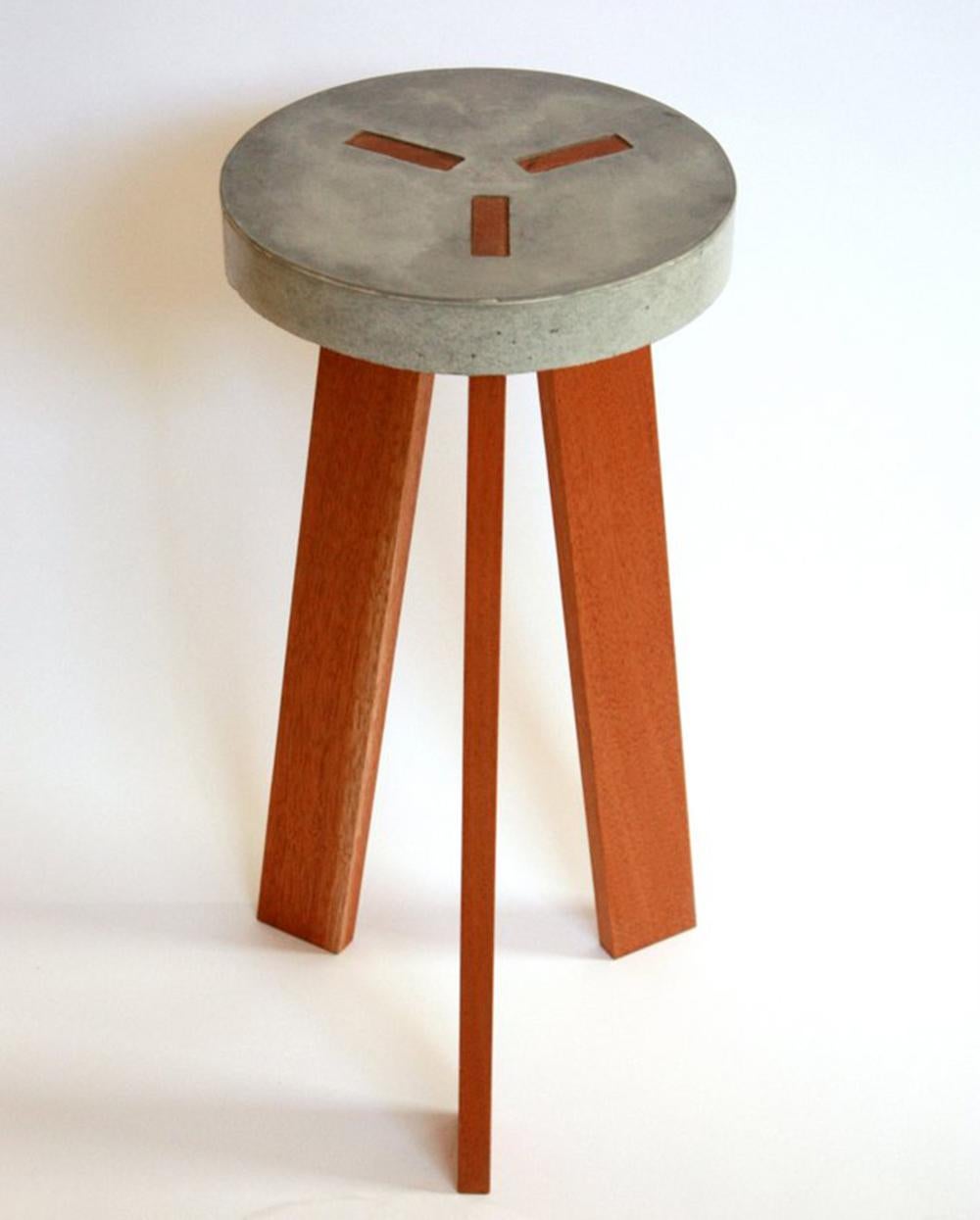 Molded Concrete Y Stool For Sale