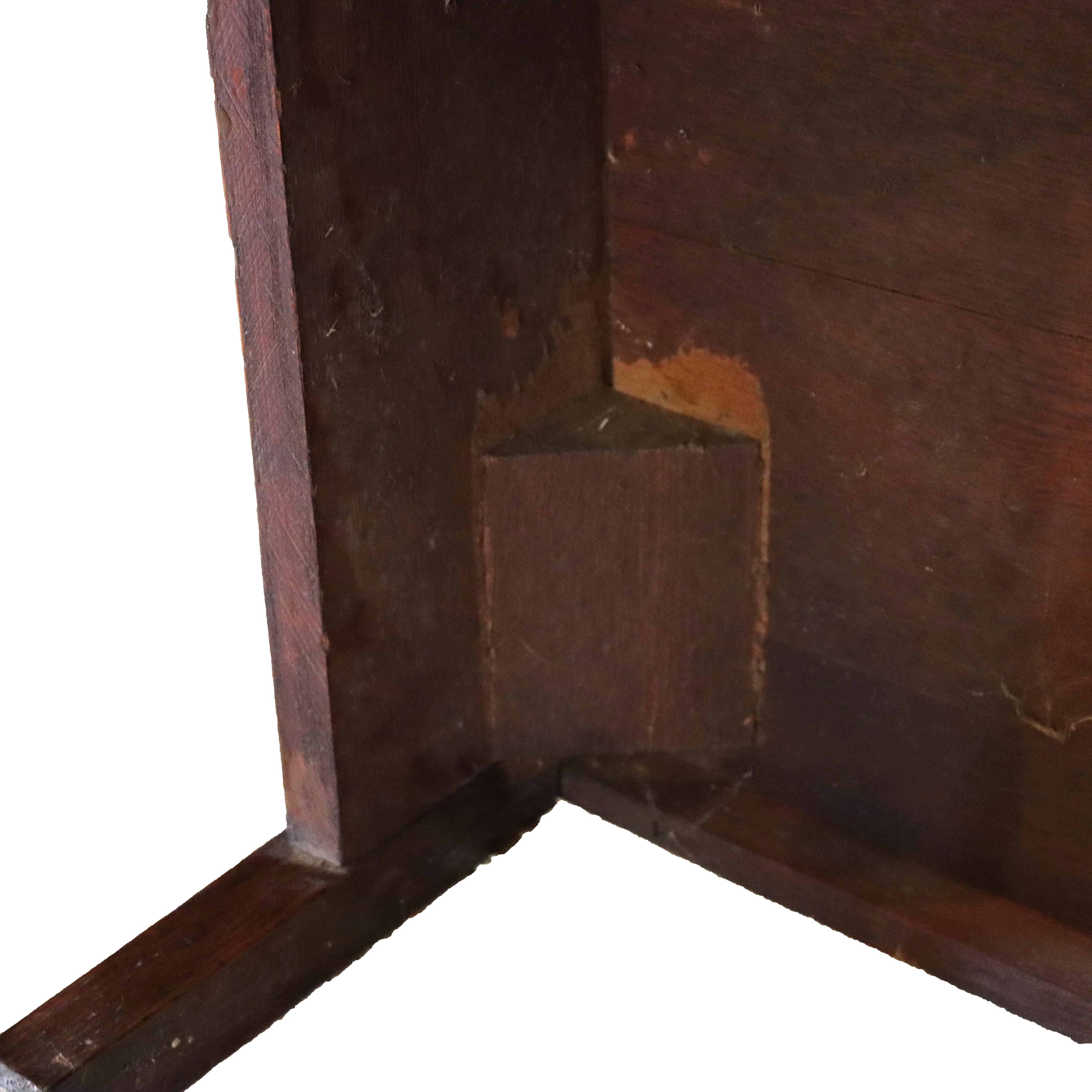 Chêne COND Ancienne porte à un battant en chêne Gustav Stickley Harvey Ellis Design v1900 en vente