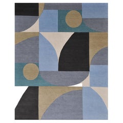 "Condesa - Evening" / 8' x 10' / Hand-Knotted Wool Rug