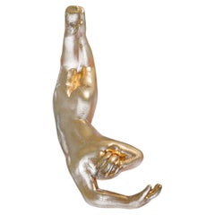 Condition Whole Ring in Sculpted Resin, Silver and 24k Gold by AMBOS TOUKO