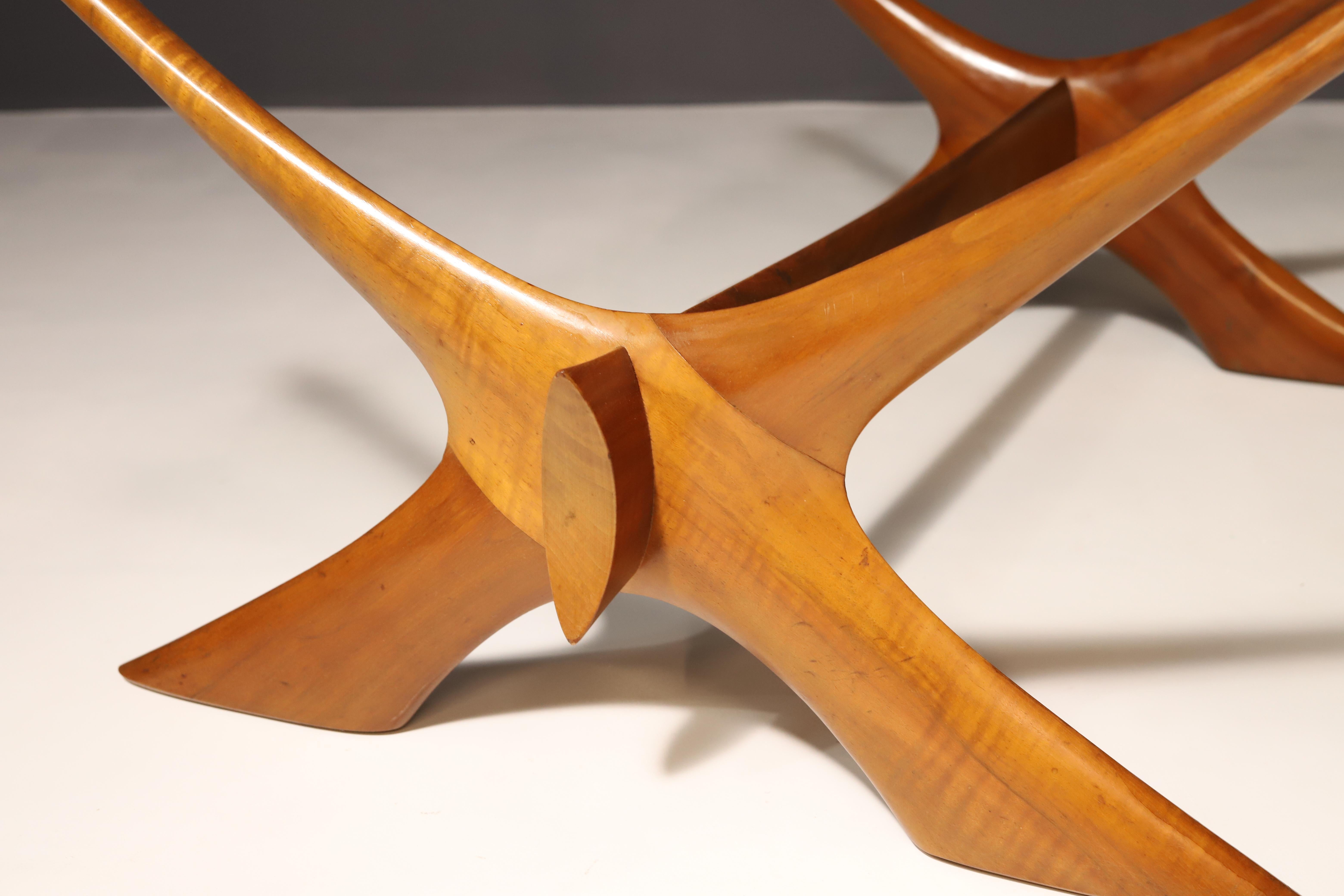 Condor Couchtisch von Fredrik Schriever-Abeln für Örebro Glass, 1960er Jahre im Angebot 1