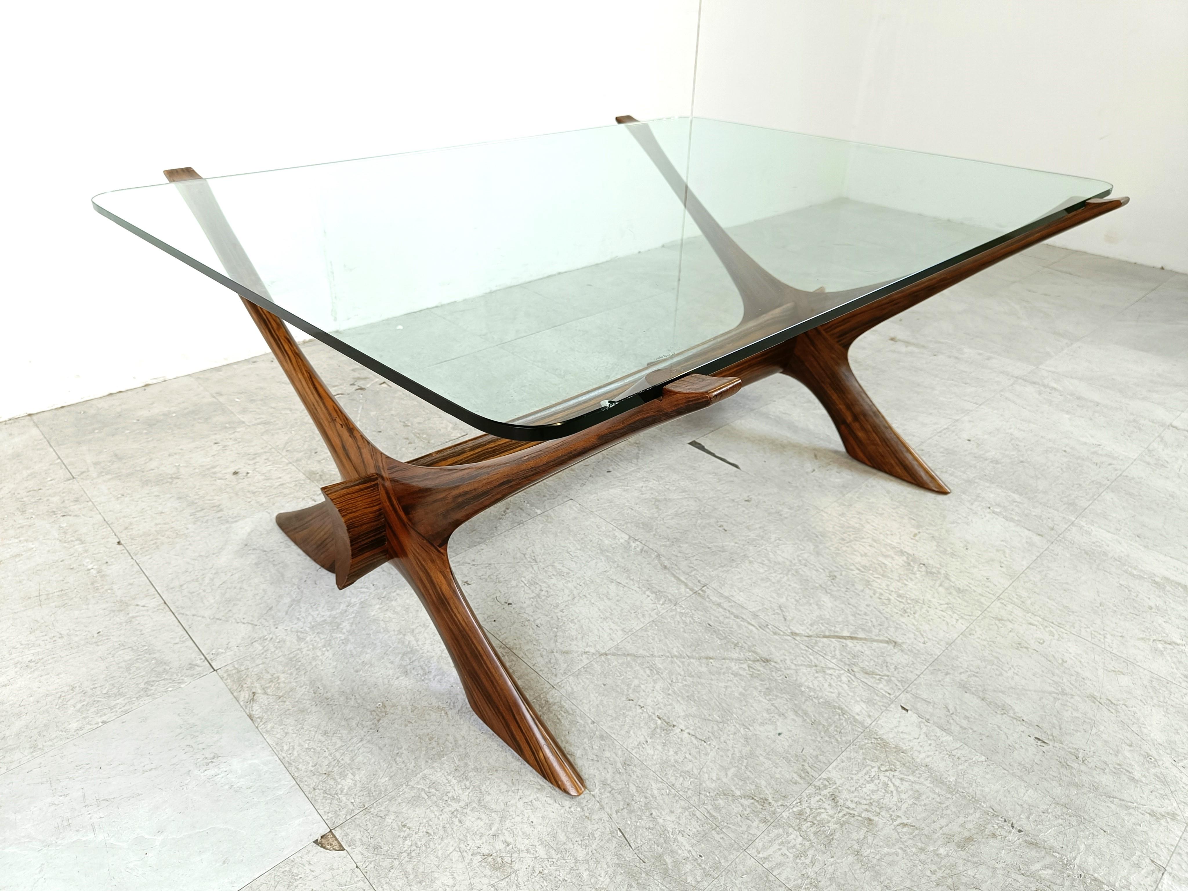 Condor Coffee Table by Fredrik Schriever-Abeln, Sweden, 1960s For Sale 4