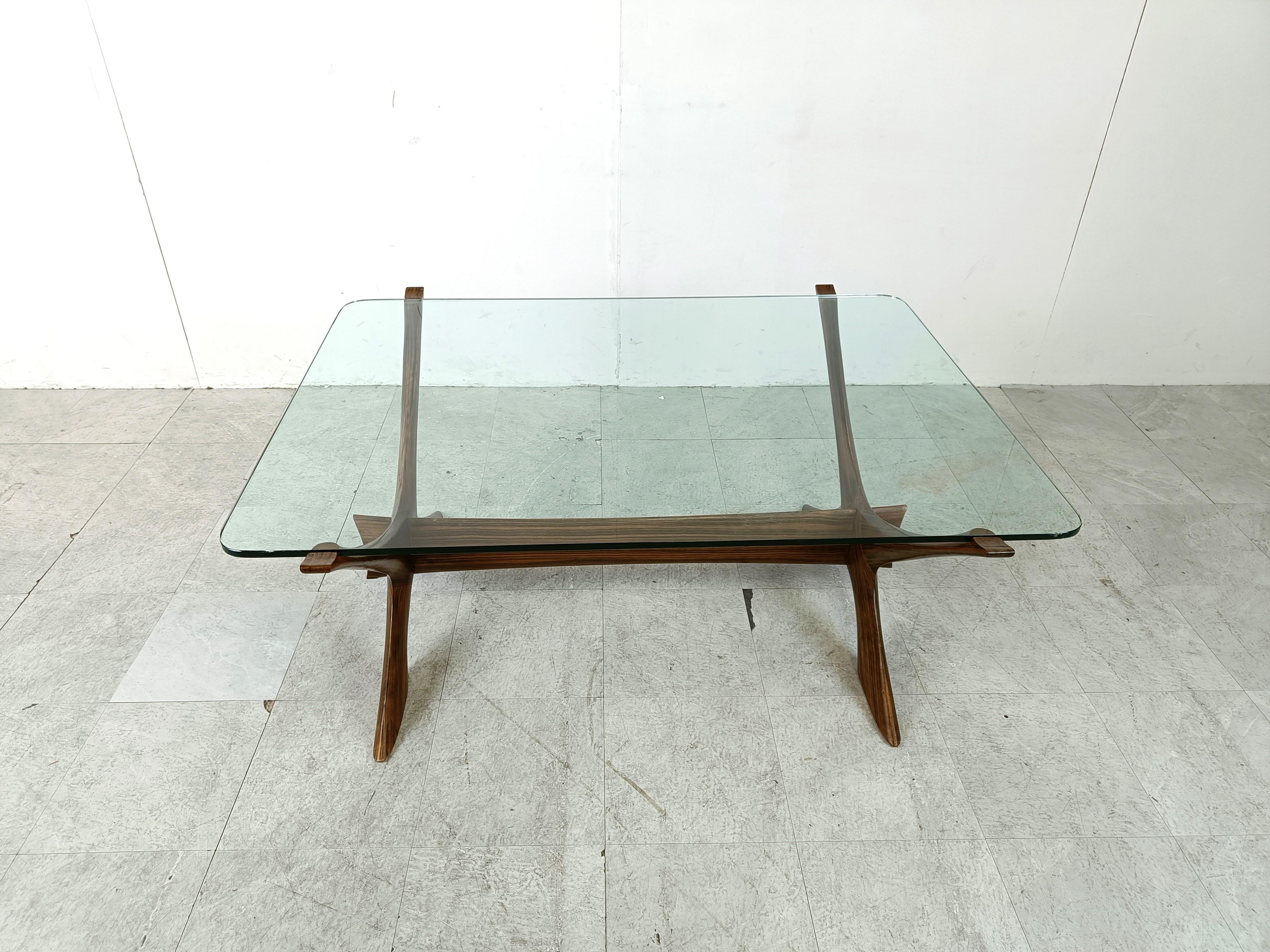 Swedish Condor Coffee Table by Fredrik Schriever-Abeln, Sweden, 1960s For Sale