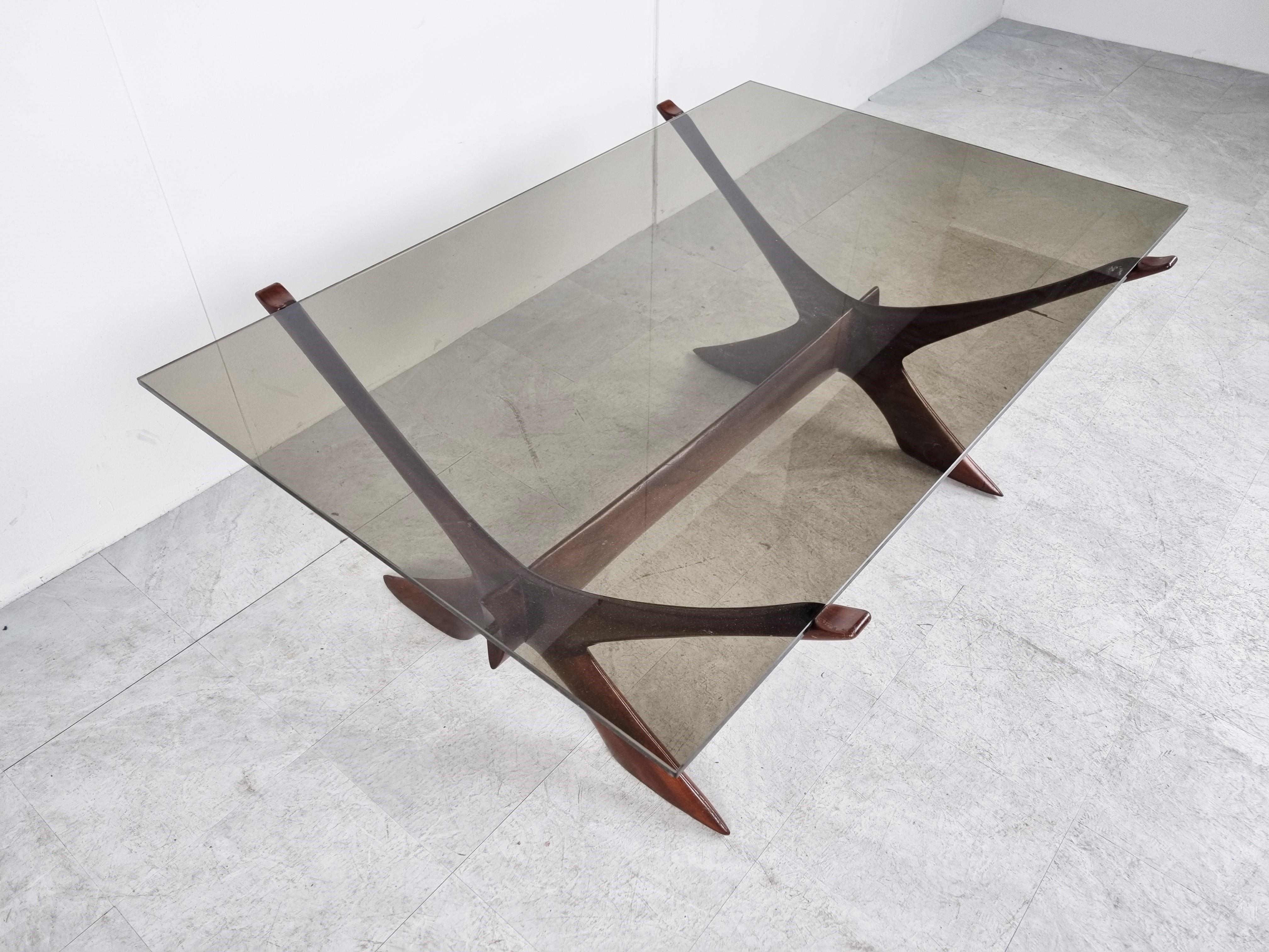 Condor Coffee Table by Fredrik Schriever-Abeln, Sweden, 1960s In Good Condition In HEVERLEE, BE
